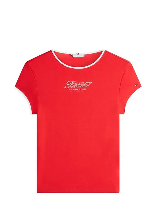 Tommy Hilfiger | Tilt Graphic Slim C-Nk Ss Tee | XXS
