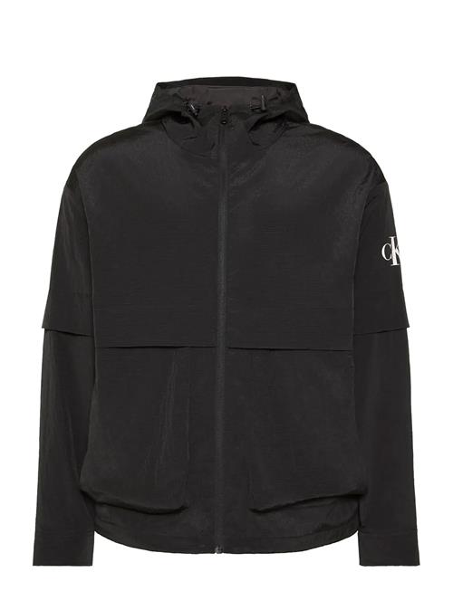 Calvin Klein Jeans | Ls Ripstop Hooded Flange Windbre | XL