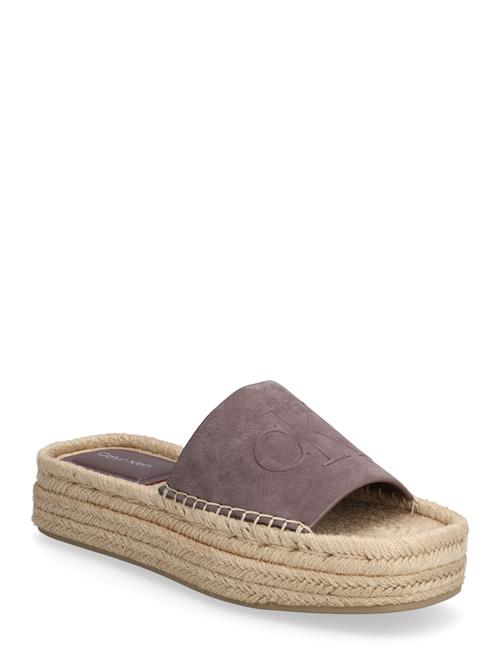 Calvin Klein | Flatf Espa Mule Nub Mg | 38