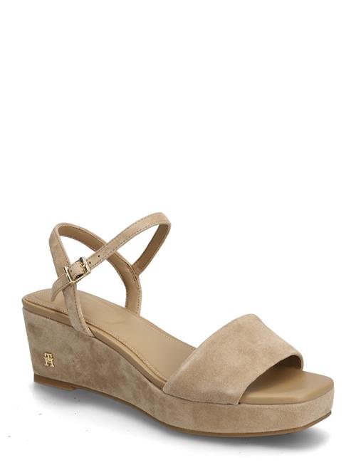 Tommy Hilfiger | Suede Wrapped Mid Wedge | 36