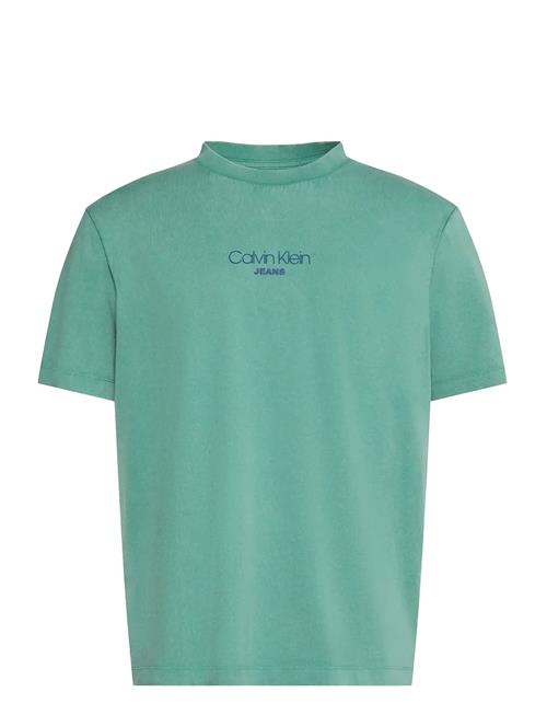 Calvin Klein Jeans | Ss 20S Acid Wash Graphic Crewnk | XXL