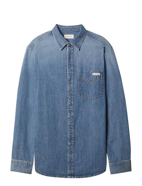 Calvin Klein Jeans | Ck Vint Indigo Casual Ess Shirt | XS