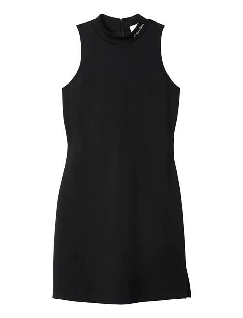Calvin Klein Jeans | Sl Interlock Mock Nk Mini Dress | XXS