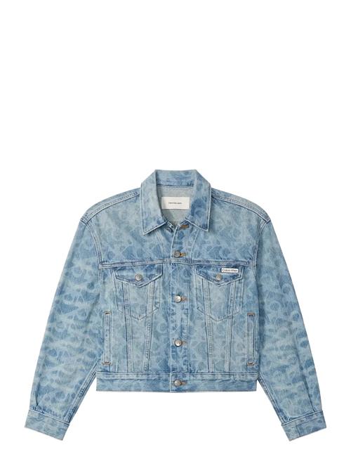 Calvin Klein Jeans | Aop 90S Trucker Jacket Lt Playbi | S