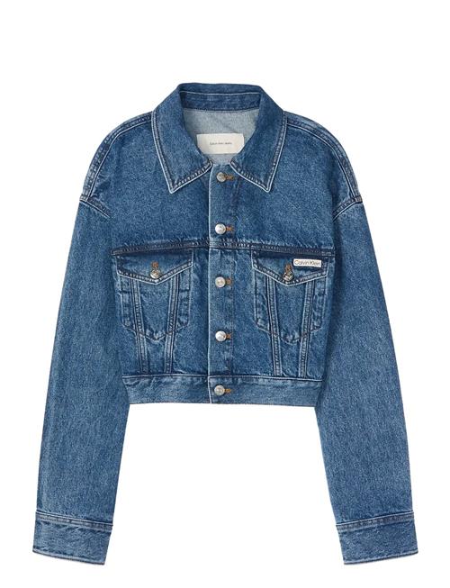 Calvin Klein Jeans | Denim Cropped Trucker Blue Carol | M