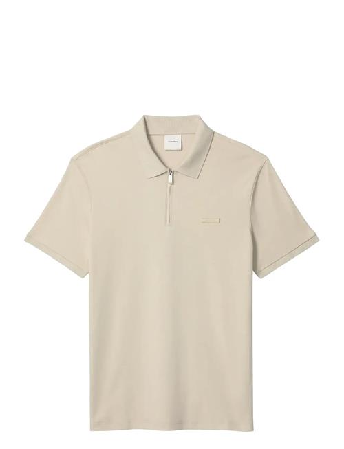 Calvin Klein | Ss Slim Supima Zip Polo | L