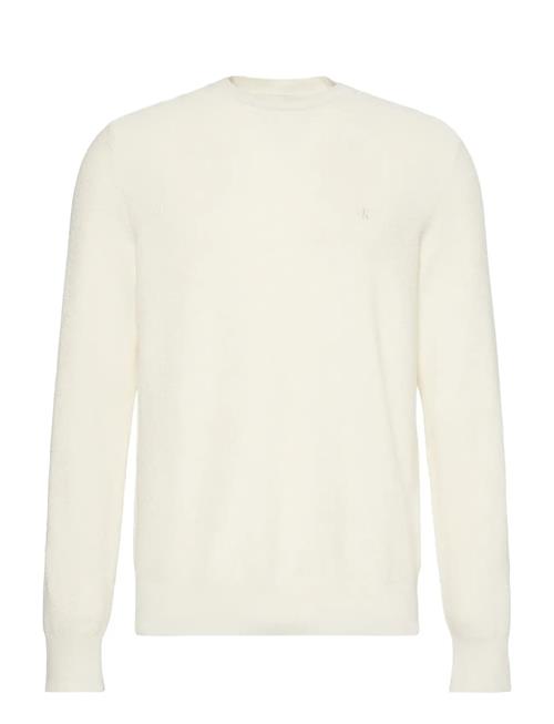 Calvin Klein | Ls Textured Cotton Crewnk Sweate | XXL