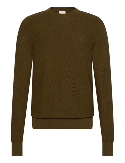 Calvin Klein | Ls Textured Cotton Crewnk Sweate | L