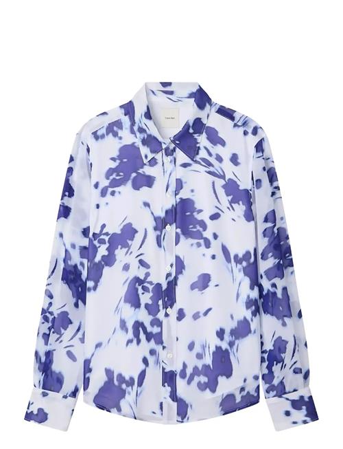 Calvin Klein | Printed Poly Chiffon Relaxed But | M