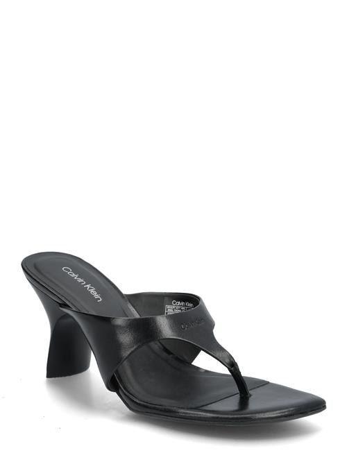 Calvin Klein | Sculpt Kitt Heel Sndl Thong Lth | 37