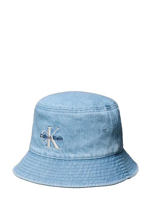 Calvin Klein | Monologo Embroidery Denim Bucket | ONE SIZE