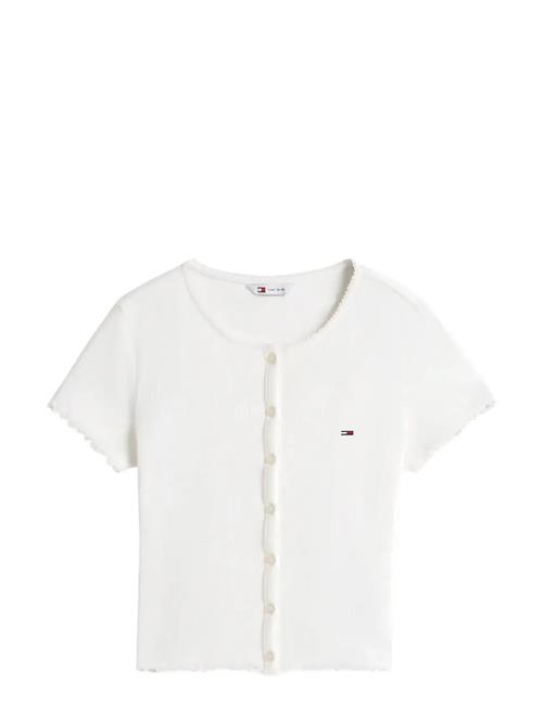 Tommy Jeans | Tjw Ss Rib Top Im | XS