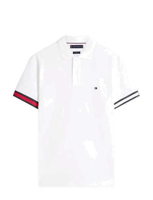 Tommy Hilfiger | Rwb Cuff Liquid Cotton Slim Polo | XL