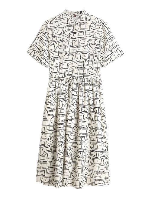 Tommy Hilfiger | Ess Linen Midi Ss Shirt Dress | S