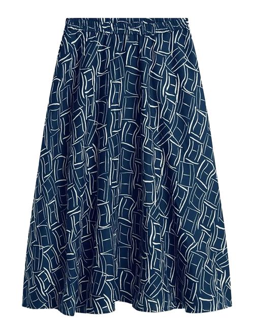 Tommy Hilfiger | Ess Linen Flare Midi Skirt | XS