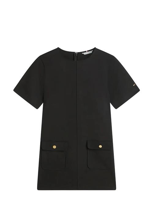 Tommy Hilfiger | Gold Button Shift Mini Dress | L