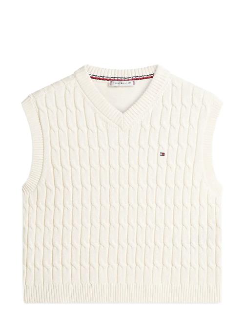 Tommy Hilfiger | Co Cable Mid Gg V-Nk Vest | XL