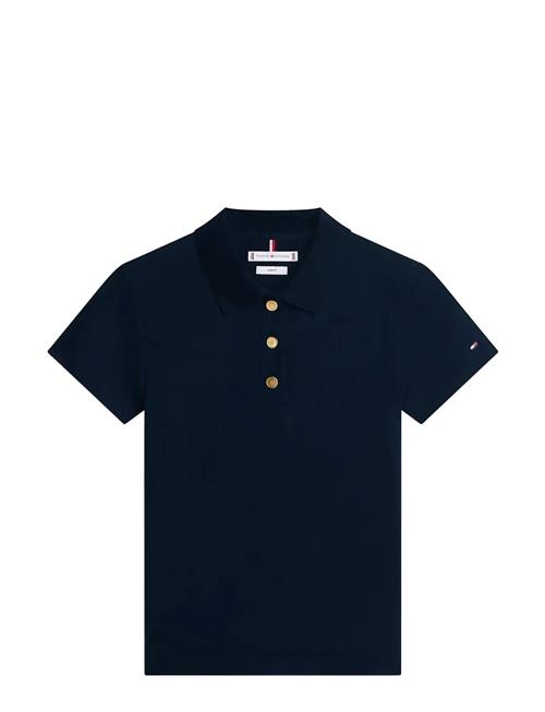 Tommy Hilfiger | Gold Button Slim Ss Polo | M