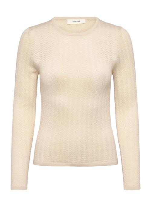 Selected | Slfnaja Tight Ls Knit O-Neck | M