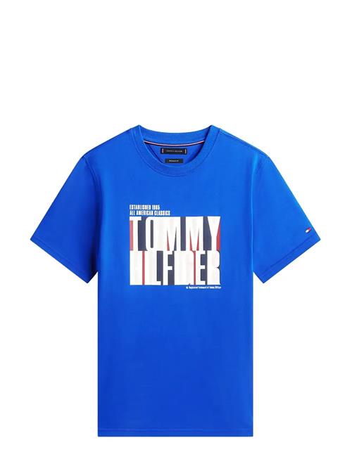 Tommy Hilfiger | Split Colour Graphic Tee | L