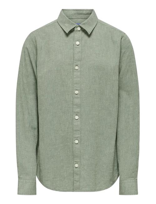 ONLY & SONS | Osjcaiden Life Ls Linen Shirt Wn Noos | 152