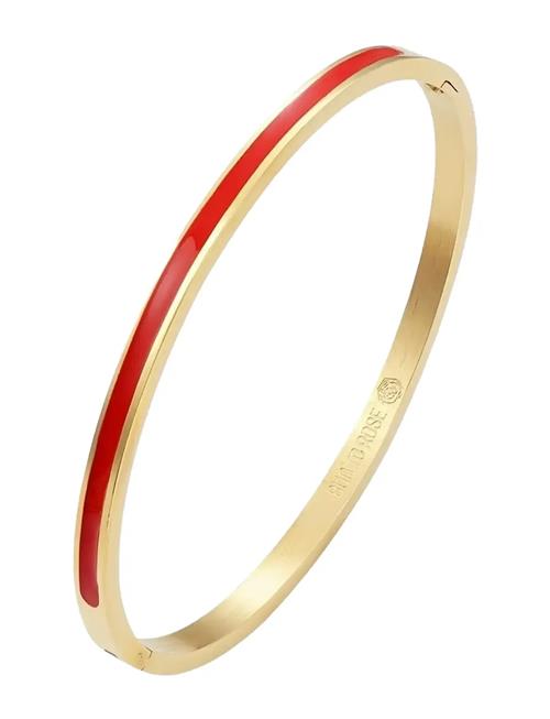 Bud to rose | Minnie 4Mm Bracelet Red/Gold | ONE SIZE