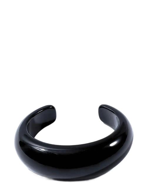 Bud to rose | Bond Bangle Resin Black | ONE SIZE