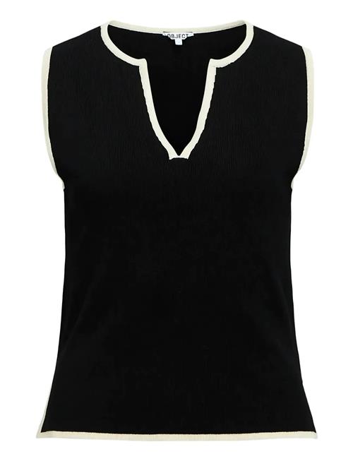Object | Objviva S/L Re V-Neck Knit Top Noos | M