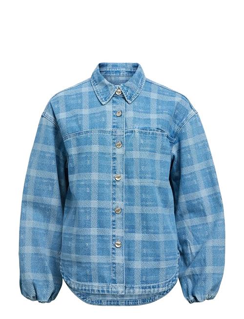 Object | Objchecky L/S Re Denim Shirt 143 | 42