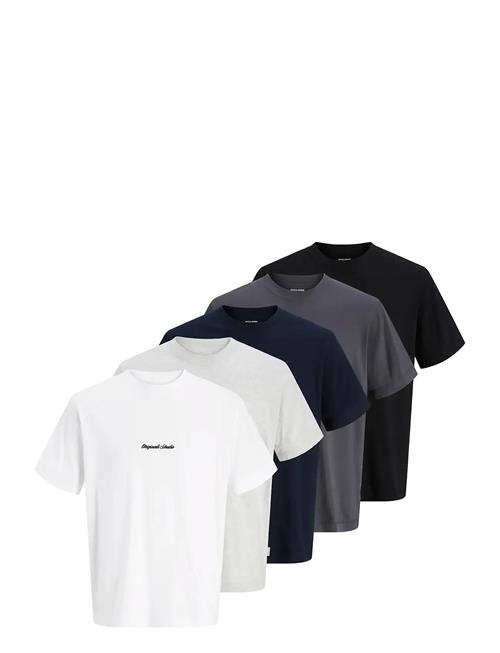 Jack & Jones | Jornorrebro Emb Tee Ss Cn 5Pk Mp | S
