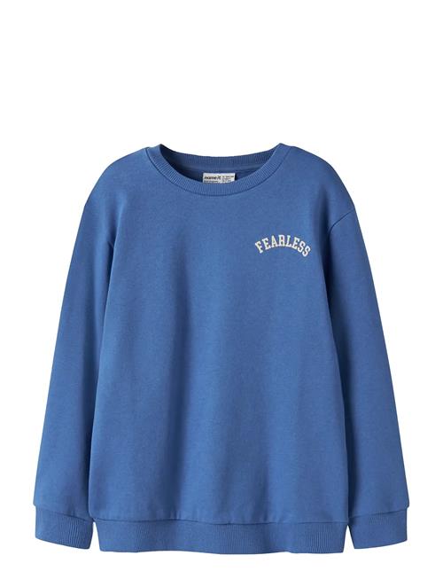 name it | Nkmblain Ls Nreg Sweat Bru | 134-140