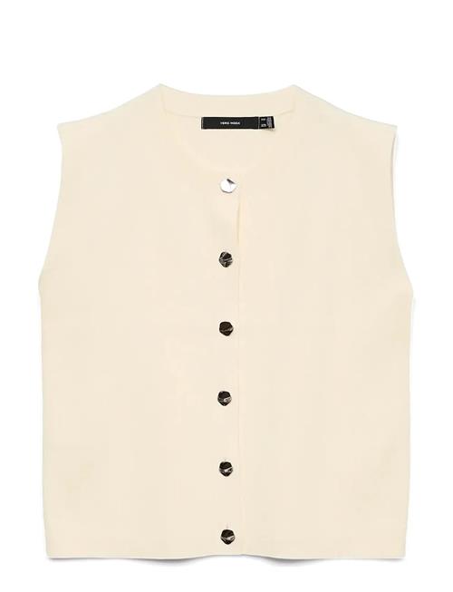 Vero Moda | Vmgold Sl O-Neck Button Vest Boo | L