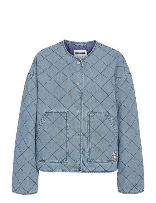 NOISY MAY | Nmcleo Quilted Denim Jacket | XL