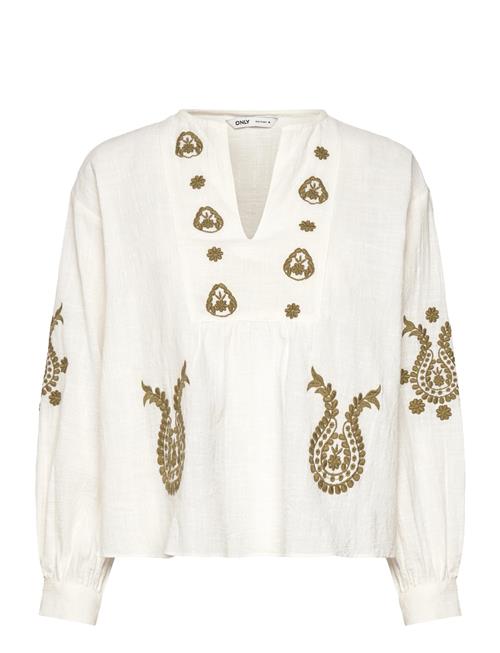 ONLY | Onlmoon L/S Emb Top Wvn Noos | S
