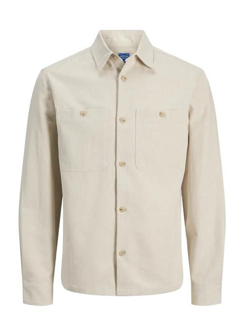 Jack & Jones | Jprblurayle Linen Bl. Solid Ls Shirt Sn | L