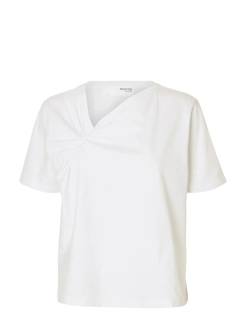 Selected | Slfmila Twisted Ss Tee | M