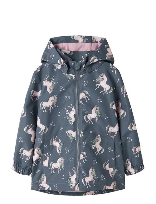 name it | Nmfmaxi Jacket Li Aop Noos | 110