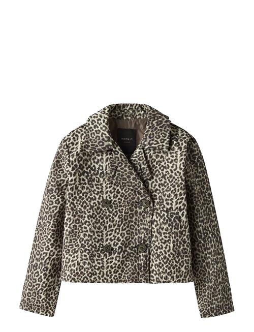 name it | Nkfmadelin Trench Coat Short Aop | 134