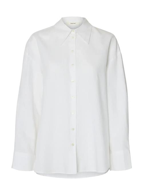Selected | Slwcleo Oversize Linen Blend Shirt Noos | 38