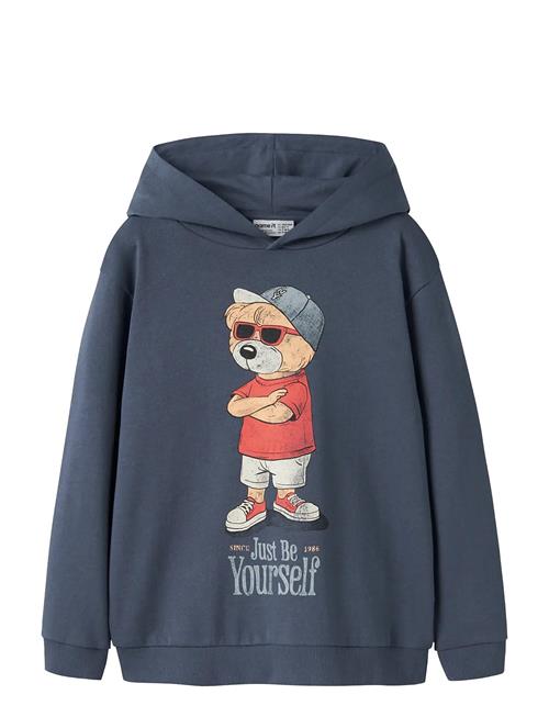 name it | Nkmdobs Ls Nreg Sweat Wh Unb Box | 122-128