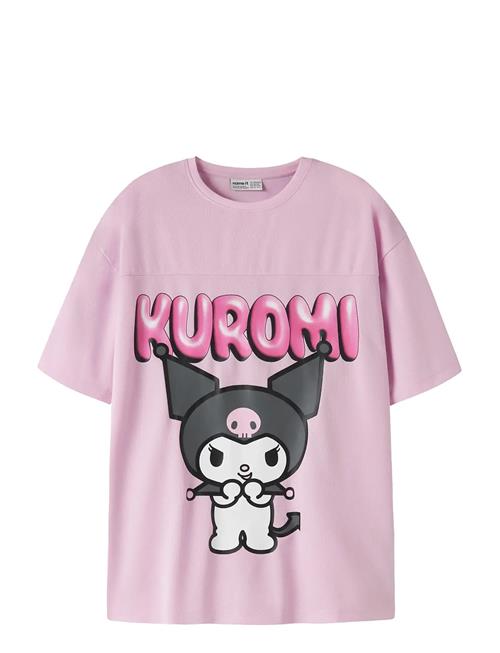 name it | Nkffoba Hellok Ss Rlx Poly Top Box Sky | 146-152