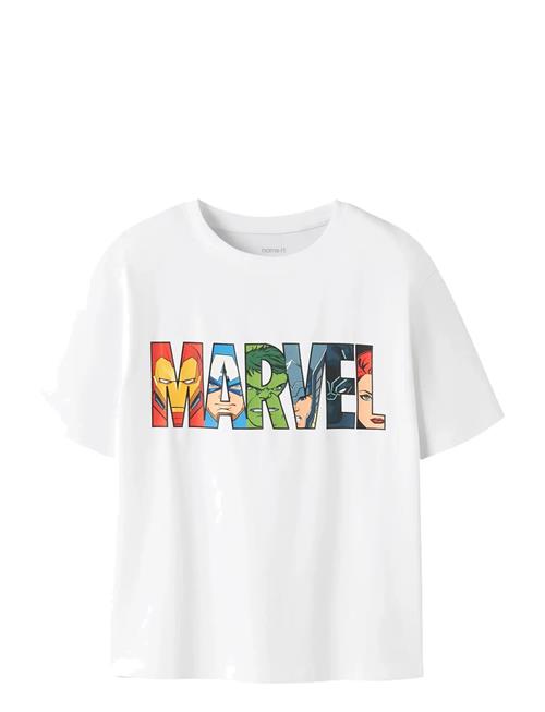 name it | Nkmfergus Marvel Ss Nreg Top Mar | 158-164