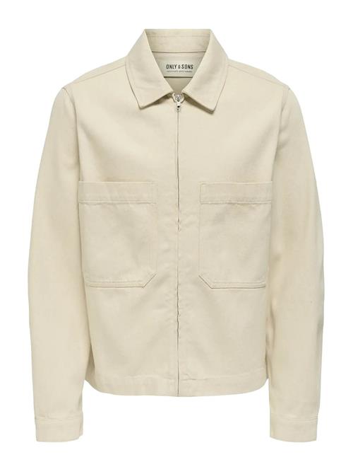 ONLY & SONS | Onscassel Pim Ecru 5559 Dnm Jacket Noos | XXL