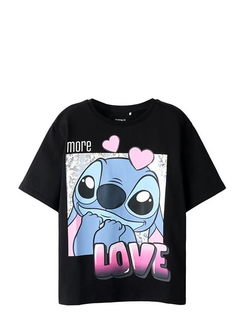 name it | Nkffora Stitch Ss Nreg Top Box Noos Wdi | 134-140