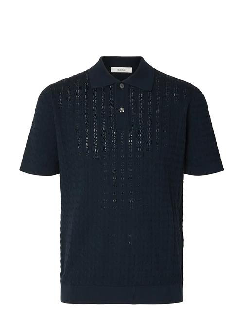 Selected | Slhmattis Ss Knit New Cable Polo | XL