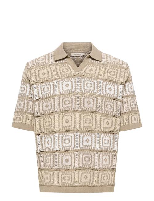 ONLY & SONS | Onsbart Life Rlx 5 Ss Resort Knit | S