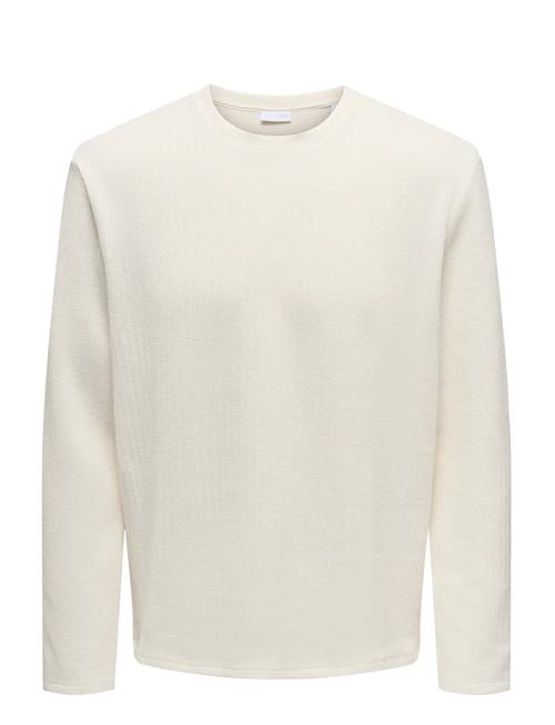 ONLY & SONS | Onstrey Life Reg Ls Strct Frml Tee | XXL