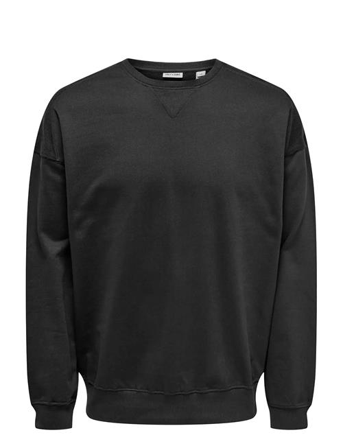 ONLY & SONS | Onsevans Vtg Ls Crew Tonal Block | M