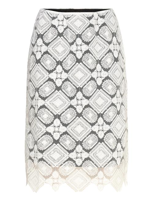 Naja Lauf | Maria Skirt White Embroidery | 34