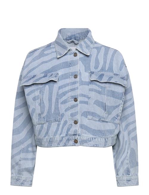 Dante6 | Dante6-Spring Printed Denim Jacket | 34
